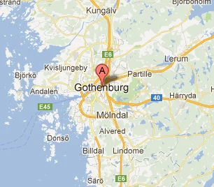 Göteborg enligt Google Maps