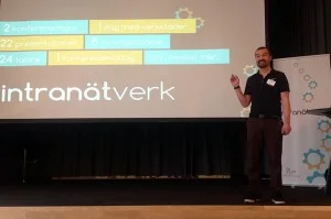 Kristian Norling inleder Intranätverk 2013.