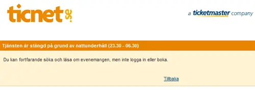 Ticnet suger stort