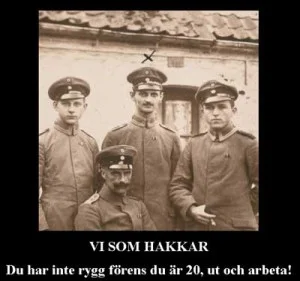 Deface gjord av Vi Som Hakkar