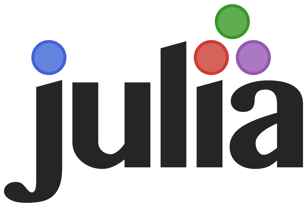 Logotyp för språket Julia